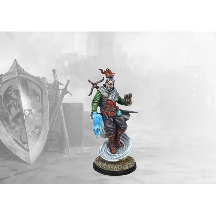 Figurine de Null Mage pour les 100K de Conquest (Para Bellum Wargames)