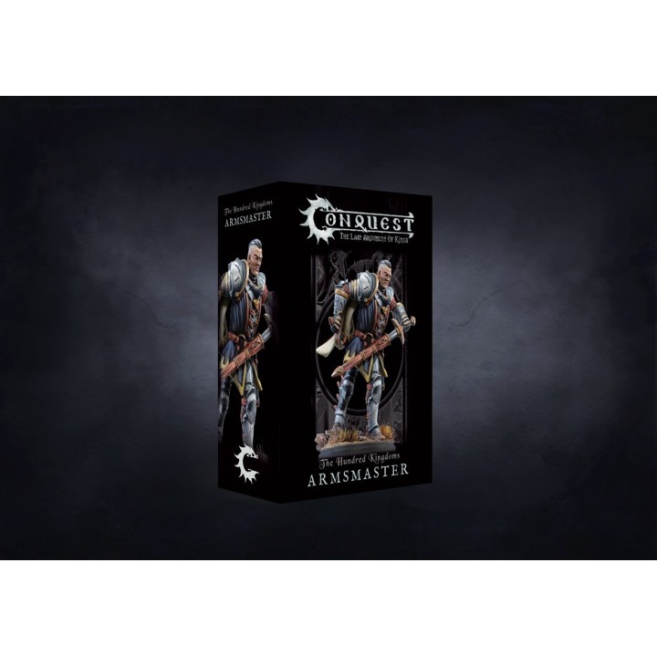 Figurine d'Armsmaster pour les 100K de Conquest (Para Bellum Wargames)