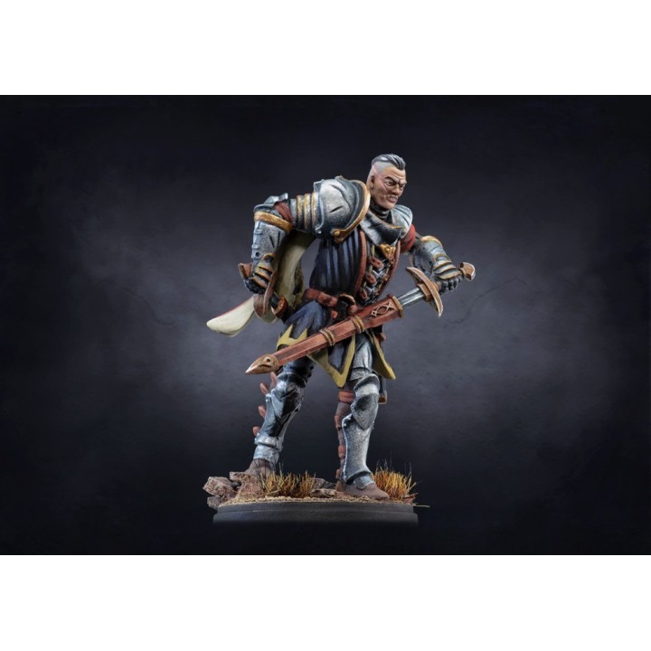 Figurine d'Armsmaster pour les 100K de Conquest (Para Bellum Wargames)