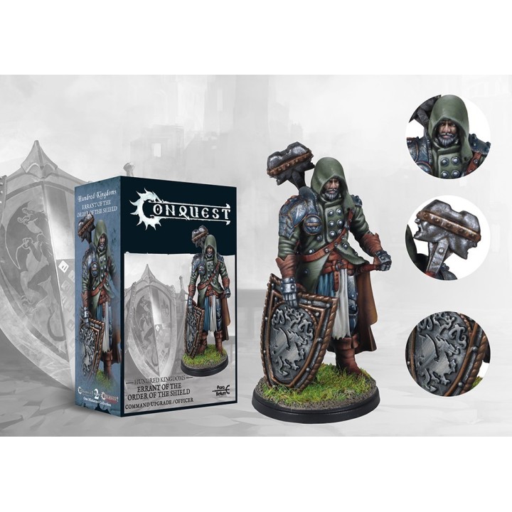 Figurine d'Errant of the Order of the Shield pour les 100K de Conquest