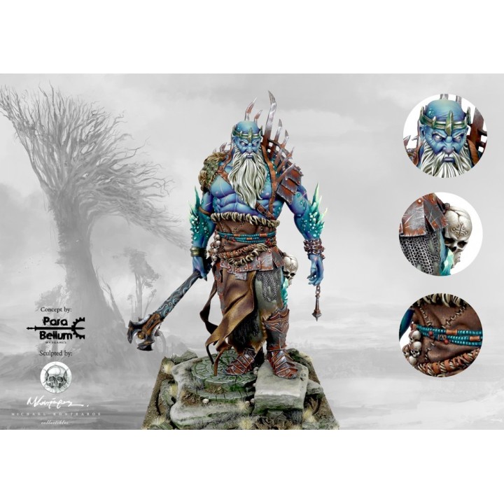 Figurine de Ice Jotnar (Artisan Series) pour les Nords de Conquest