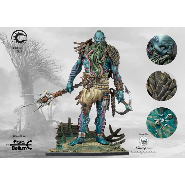 Figurine de Sea Jotnar pour les Nords à Conquest (Para Bellum Games)