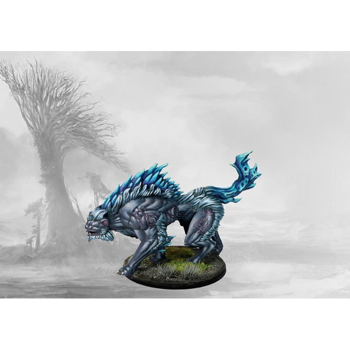 Figurines de Fenr Beastpack Wargs pour les Nords de Conquest