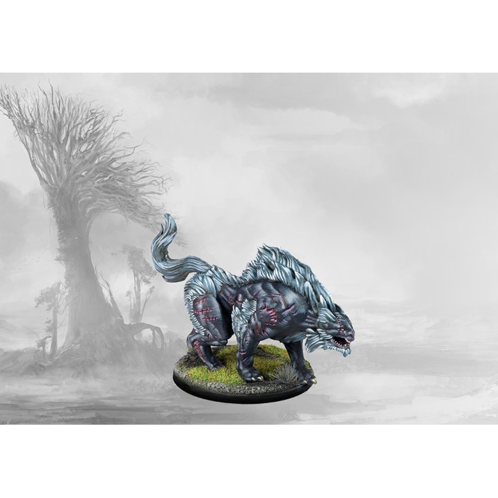 Figurines de Fenr Beastpack Wargs pour les Nords de Conquest