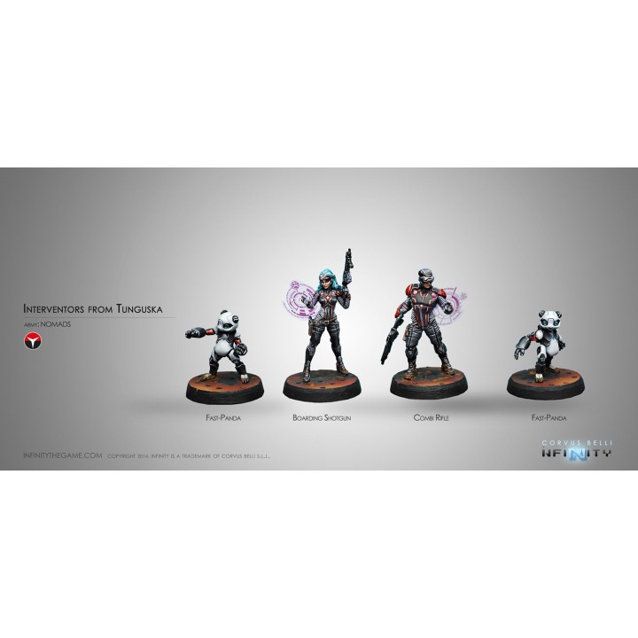 Infinity (Corvus Belli) - Interventors de Tunguska (+ Fastpandas)
