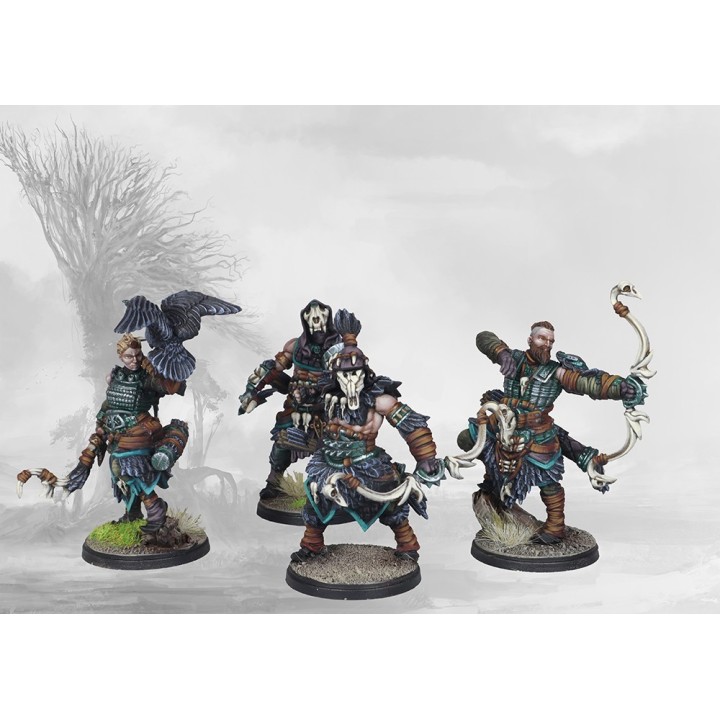 Figurines de Bow Chosen pour les Nords à Conquest (Para Bellum Games)