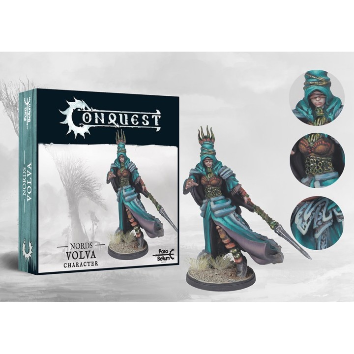 Figurine de Volva pour les Nords de Conquest (Para Bellum Games)