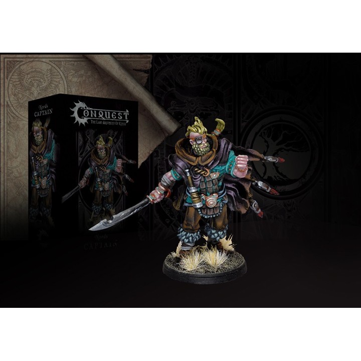 Figurine de Captain (Command Upgrade Nords) pour Conquest