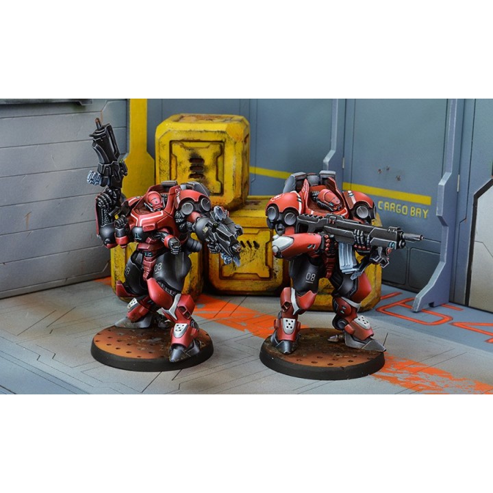 Infinity (Corvus Belli) - Gecko Squadron