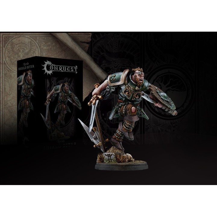 Figurine de Shield Biter (Command Upgrade des Nords) pour Conquest