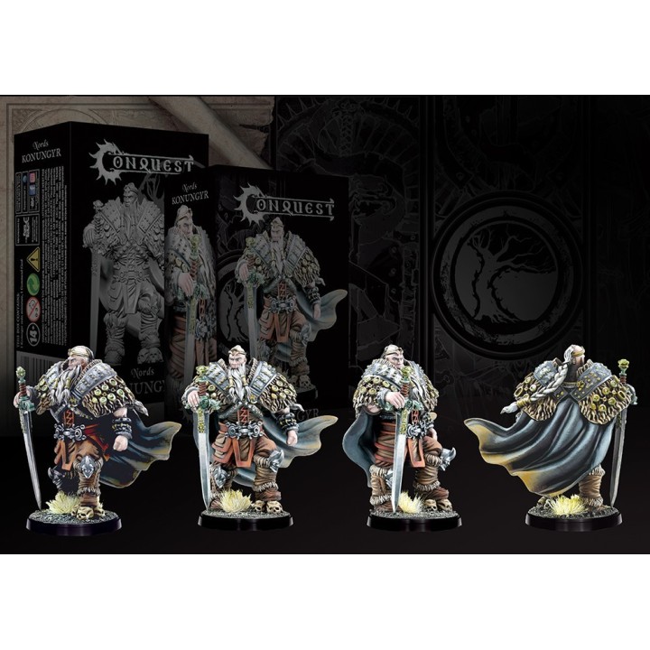 Figurine de Konungyr des Nords pour Conquest (Para Bellum Games)
