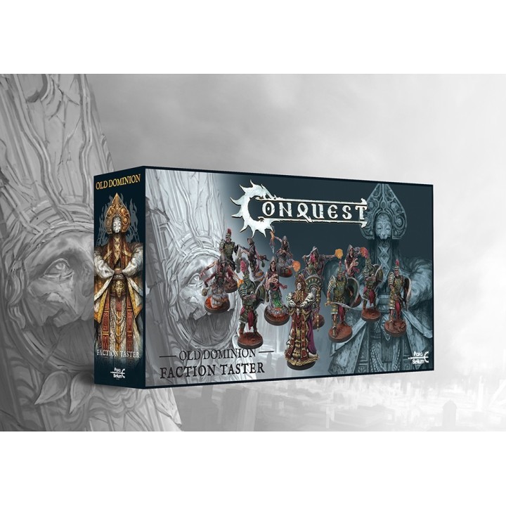 Figurines du Old Dominion Model Taster pour Conquest