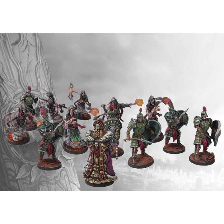 Figurines du Old Dominion Model Taster pour Conquest