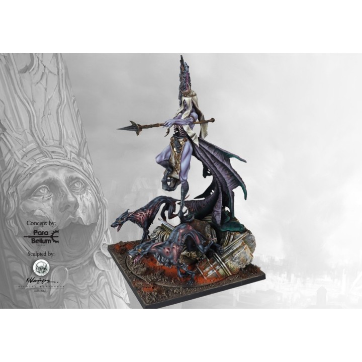 Figurine de Fallen Divinity pour le Old Dominion de Conquest