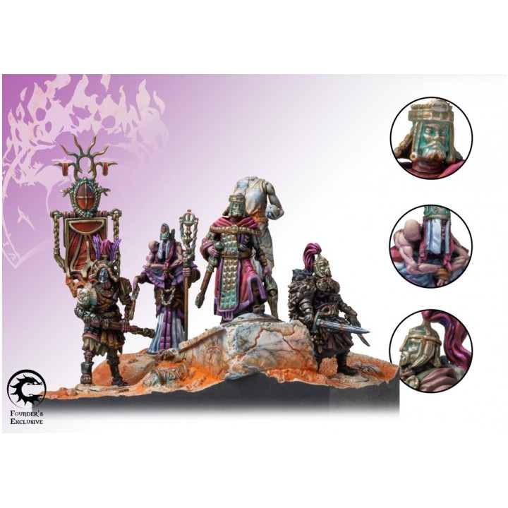 Figurine de Founder's Exclusive 2022 "Heavy metal" du Old Dominion pour Conquest