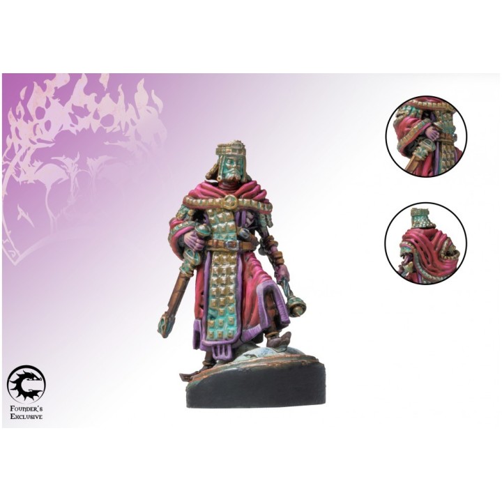 Figurine de Founder's Exclusive 2022 "Heavy metal" du Old Dominion pour Conquest