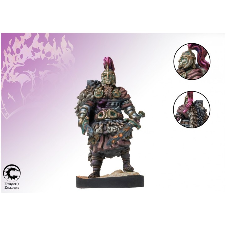 Figurine de Founder's Exclusive 2022 "Heavy metal" du Old Dominion pour Conquest