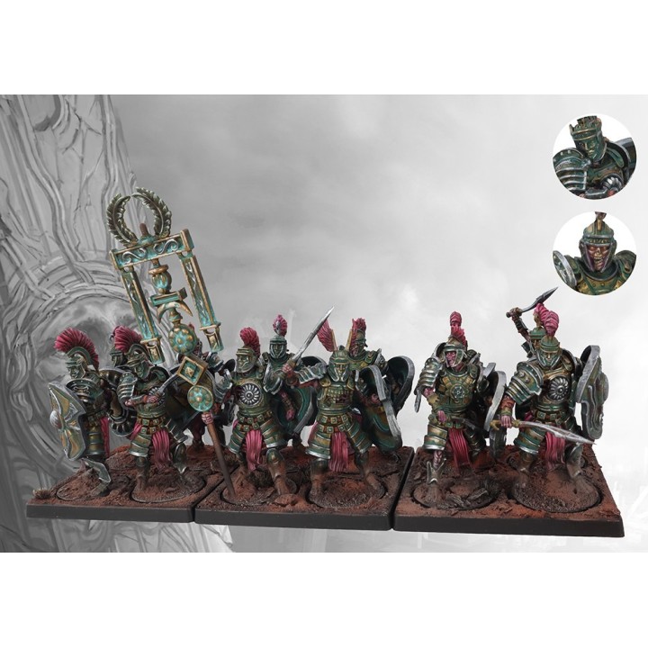Figurines de Pretorian Guard du Old Dominion pour Conquest