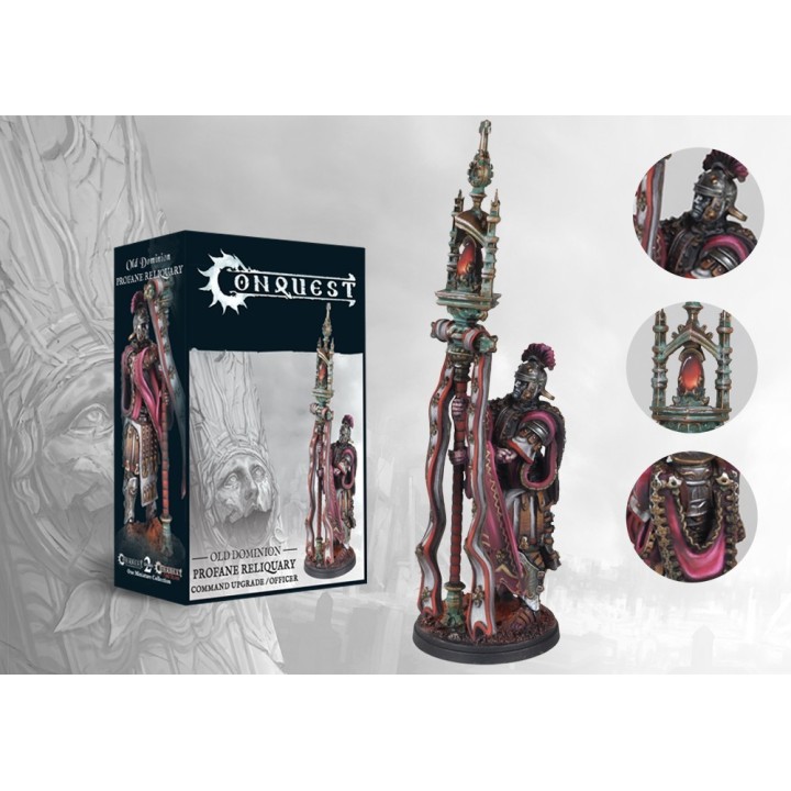 Figurine de Profane Reliquary du Old Dominion pour conquest (Para Bellum)
