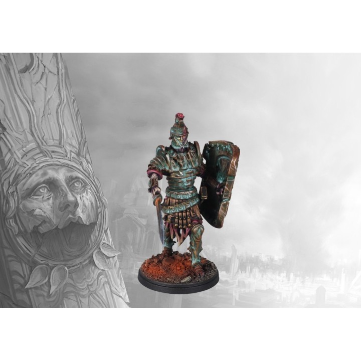 Figurine d'Optio (Command upgrade) du Old Dominion pour Conquest