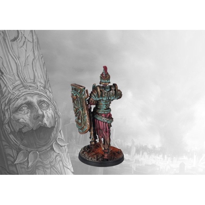 Figurine d'Optio (Command upgrade) du Old Dominion pour Conquest