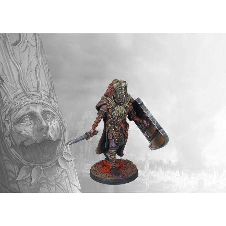 Figurine de Strategos du Old Dominion pour Conquest