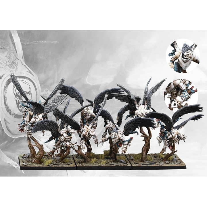 Figurines de Stryx pour les Spires de Conquest (Para Bellum)