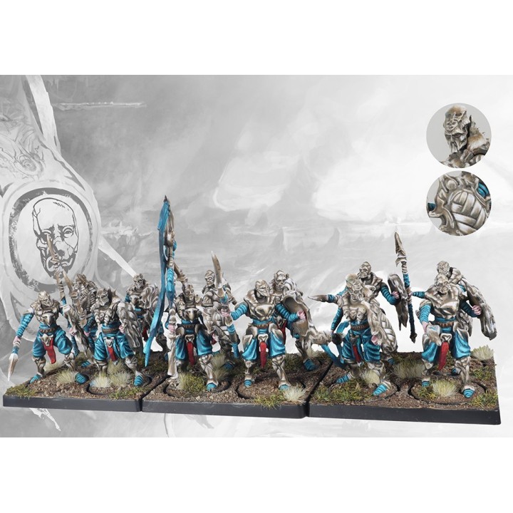 Figurines de Bound Clones des Spires pour Conquest