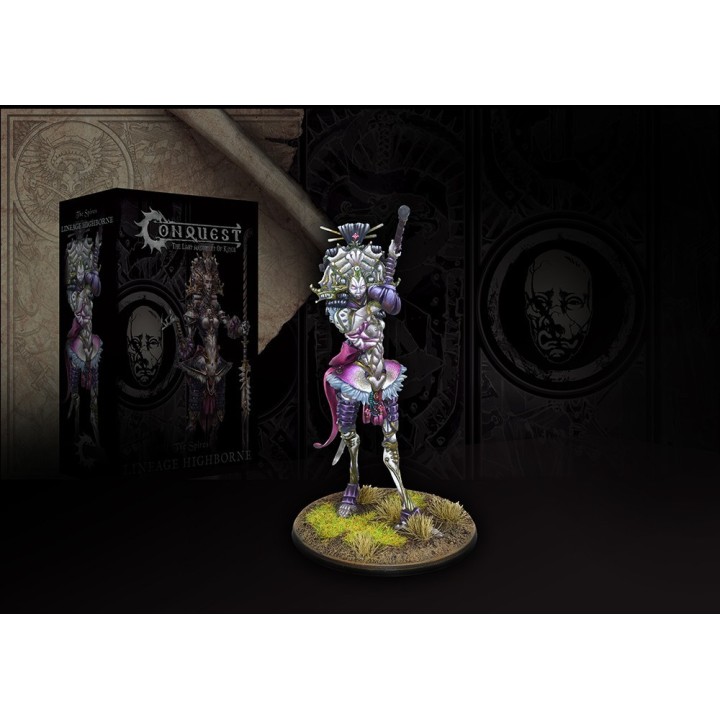 Figurine de Lineage Highborne des Spires pour Conquest