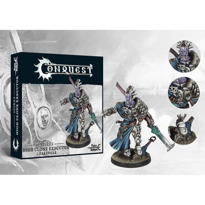 Figurine de High Clone Executor en résine pour les Spires de Conquest