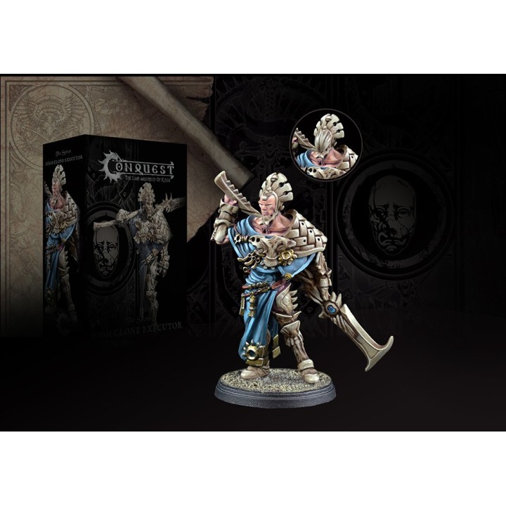 Figurine de high Clone Executor des Spires pour Conquest (Para Bellum)
