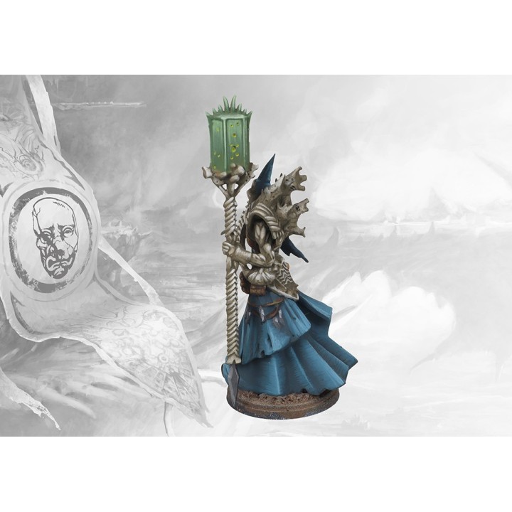 Figurine de Pheromancer des Spires pour Conquest (Para Bellum Wargames)
