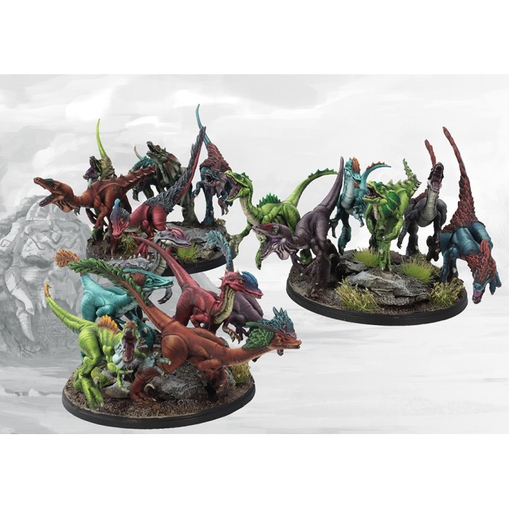 Figurine du Hunting Pack W'adrhun pour Conquest de Para Bellum Wargames