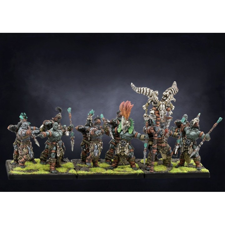 Figurines de Hunters pour les W'adrhun de Conquest (Para Bellum Wargames)