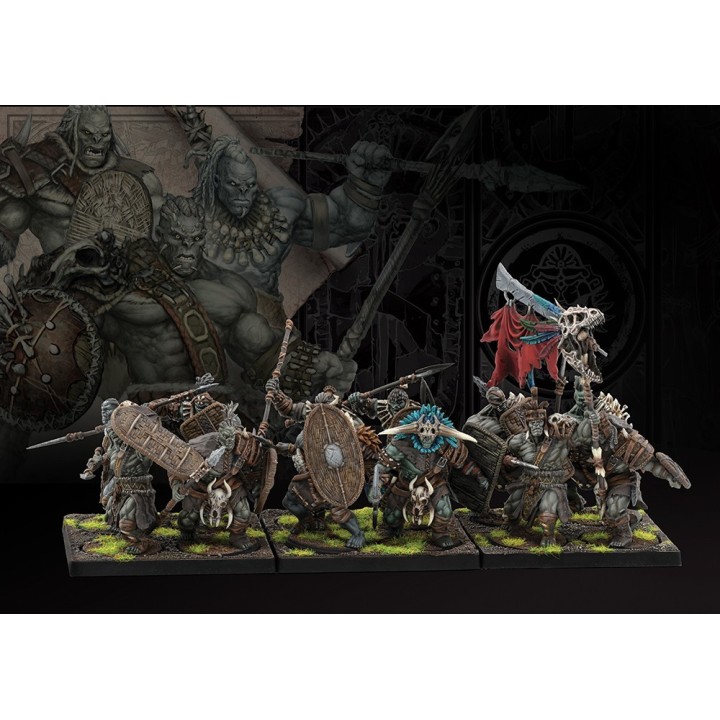 Figurines de Braves pour les W'adrhun de Conquest (Para Bellum Wargames)