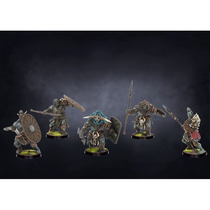 Figurines de Braves pour les W'adrhun de Conquest (Para Bellum Wargames)