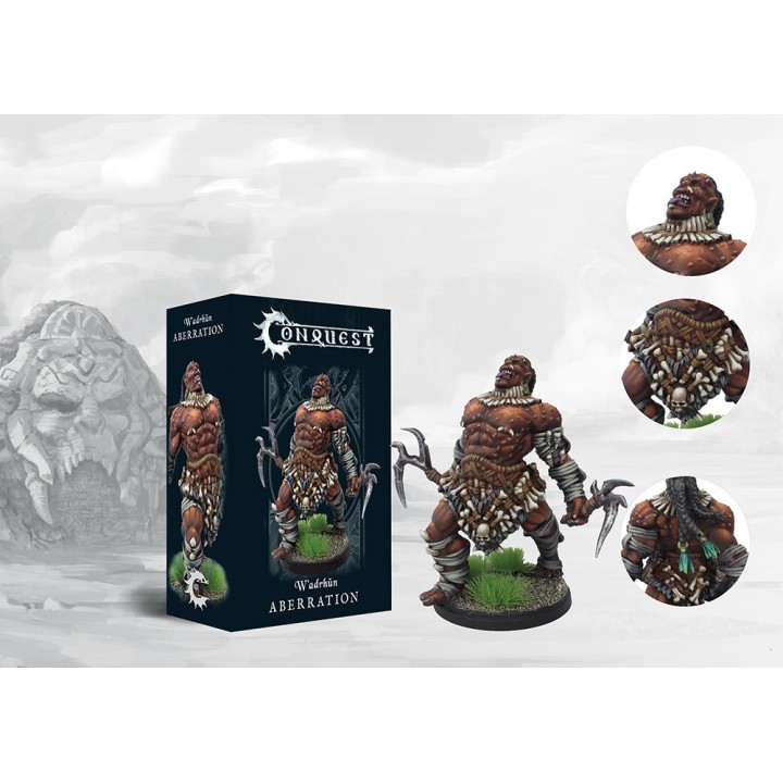 Figurine d'Aberration W'adrhun pour Conquest (Para Bellum Wargames)