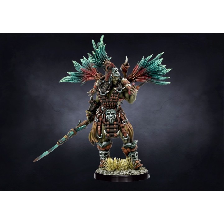 Figurine de Matriarch Queen pour les W'adrhun de Conquest (Para Bellum)