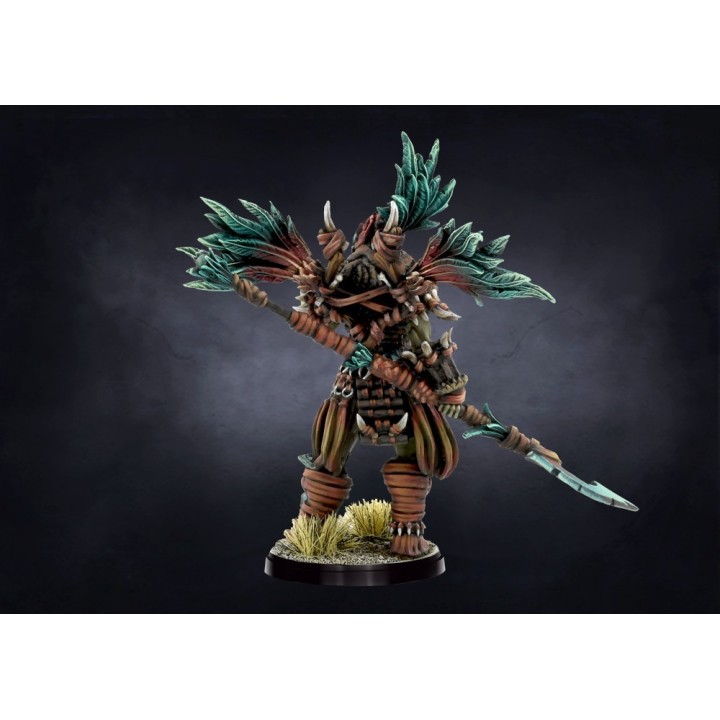 Figurine de Matriarch Queen pour les W'adrhun de Conquest (Para Bellum)