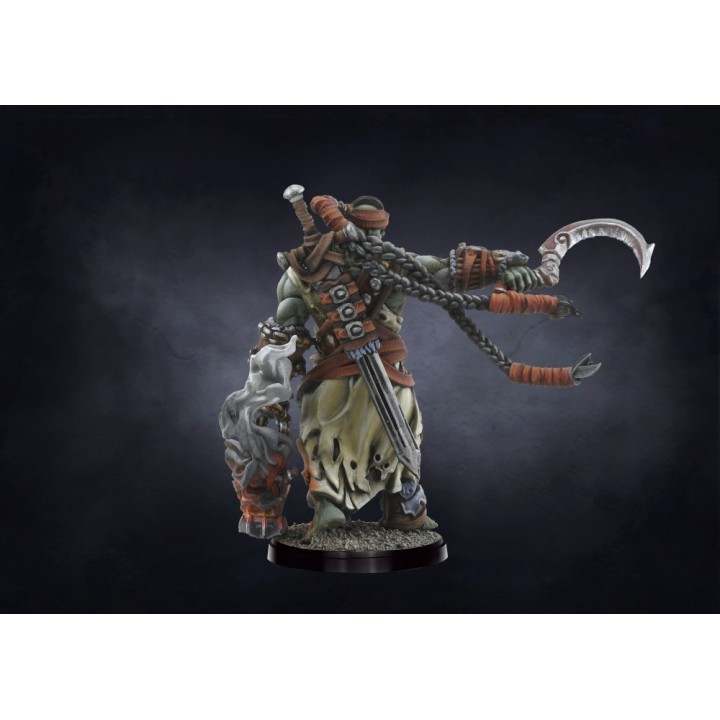 Figurine du Scion of Conquest des W'adrhun pour Conquest (Para Bellum)