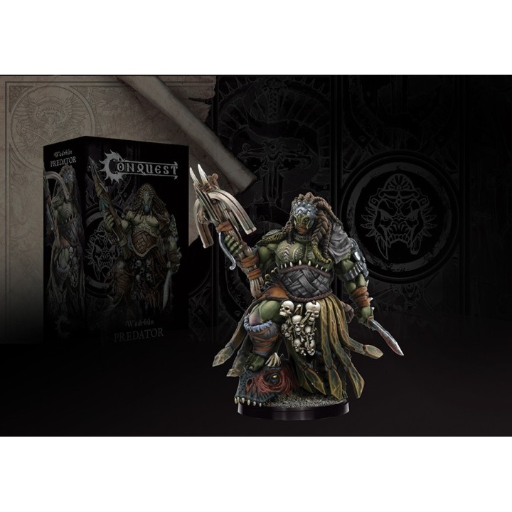 Figurine de Predator pour les W'adrhun de Conquest