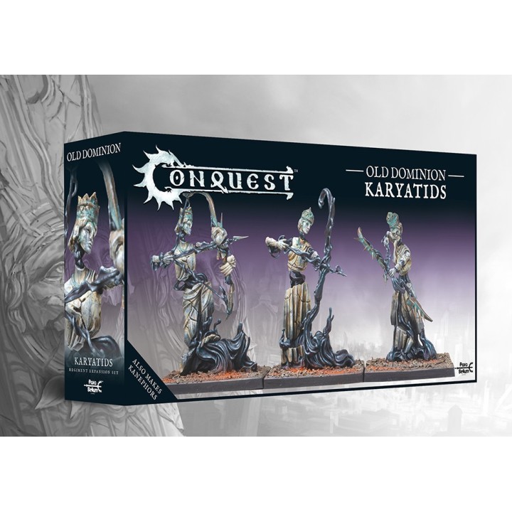 Figurines Karyatids du Old Dominion pour Conquest