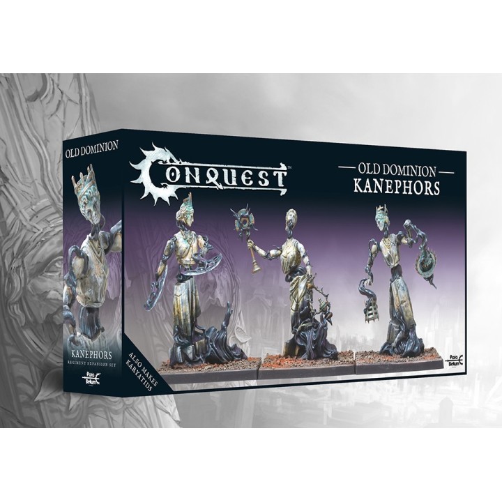 Figurines de Kanephors du Old Dominion pour Conquest