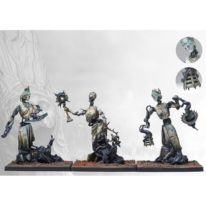 Figurines de Kanephors du Old Dominion pour Conquest