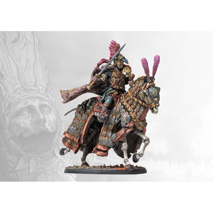 Figurine de Mounted Strategos du Old Dominion pour Conquest