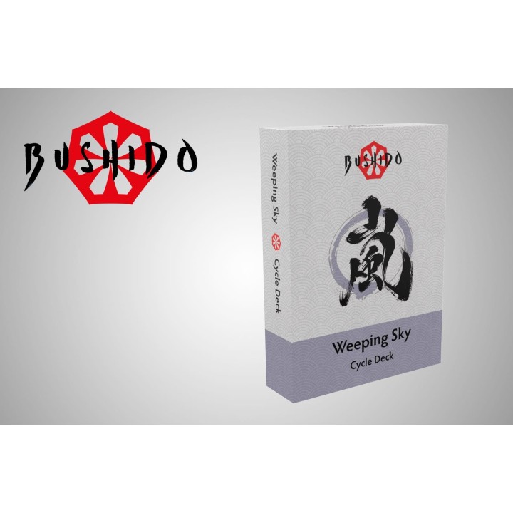 Set de Cartes Weeping Sky pour le jeu de figurines Bushido (GCT Studio)