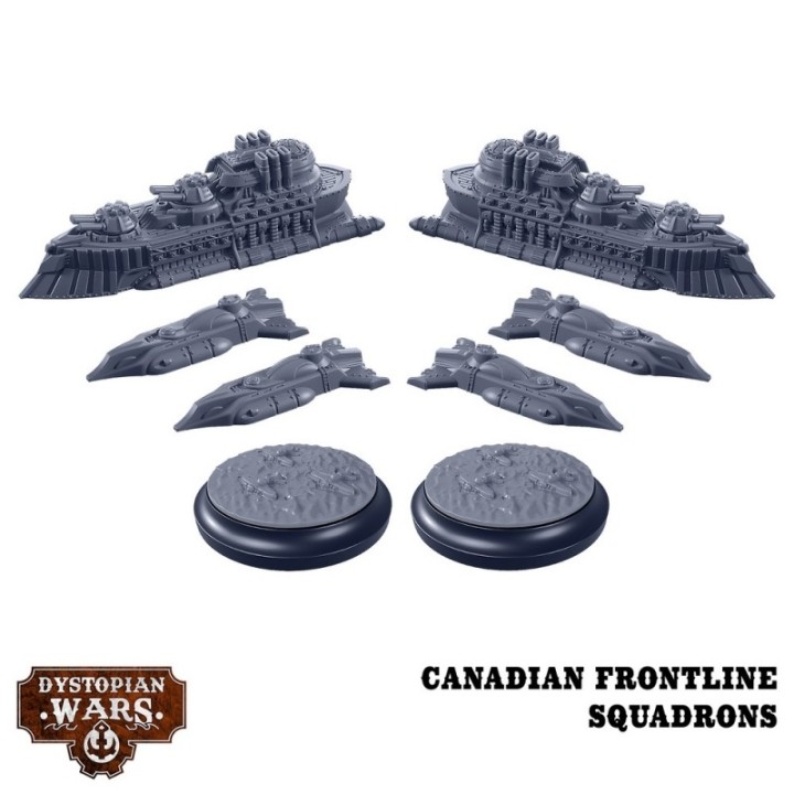 Dystopian Wars - Canadian Frontline Squadrons