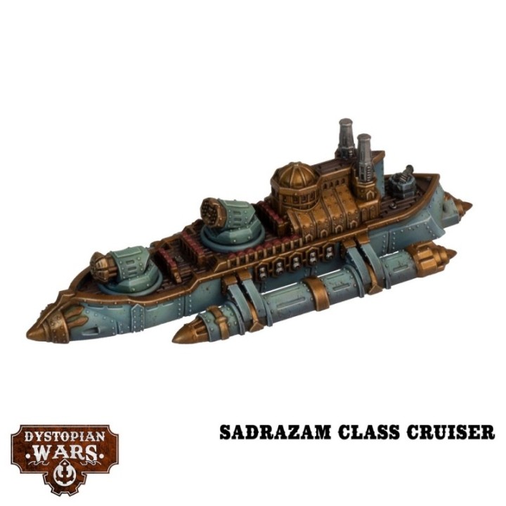 Dystopian Wars - Sultanate Starter Set - Faction Battlefleet