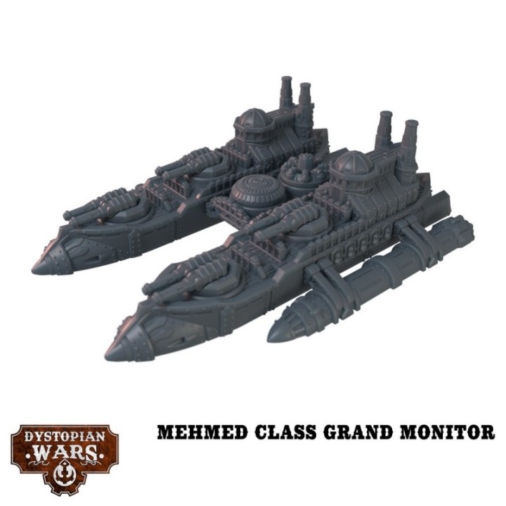Dystopian Wars - Sultanate Starter Set - Faction Battlefleet