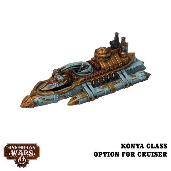Dystopian Wars - Sultanate Starter Set - Faction Battlefleet